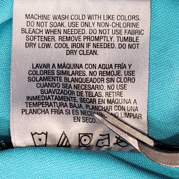 Everlast Leggings Womens S Blue Multicolor Stripes Ankle Pull On Workout Yoga - Picture 5 of 10